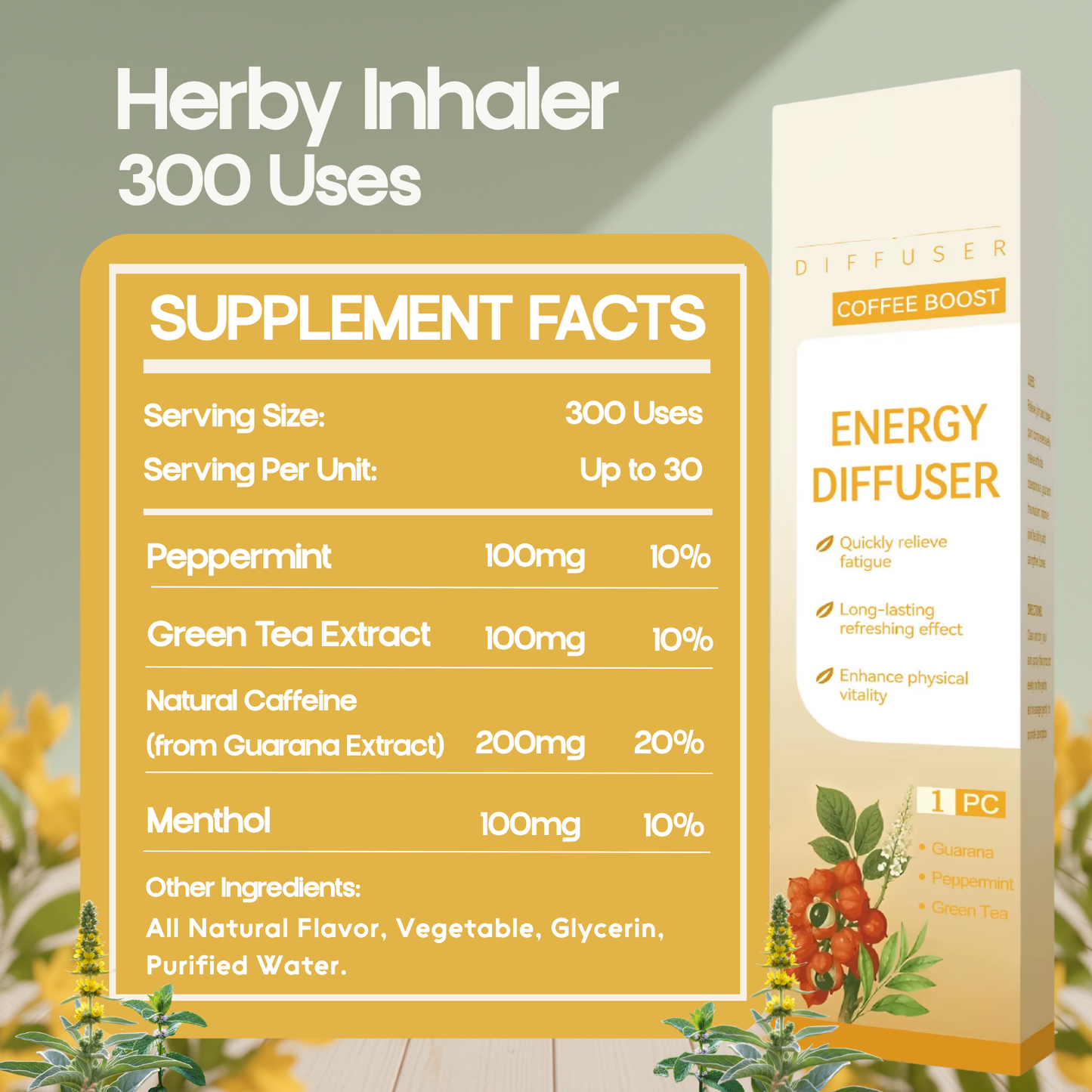 Herby - Energy Boost Inhaler™