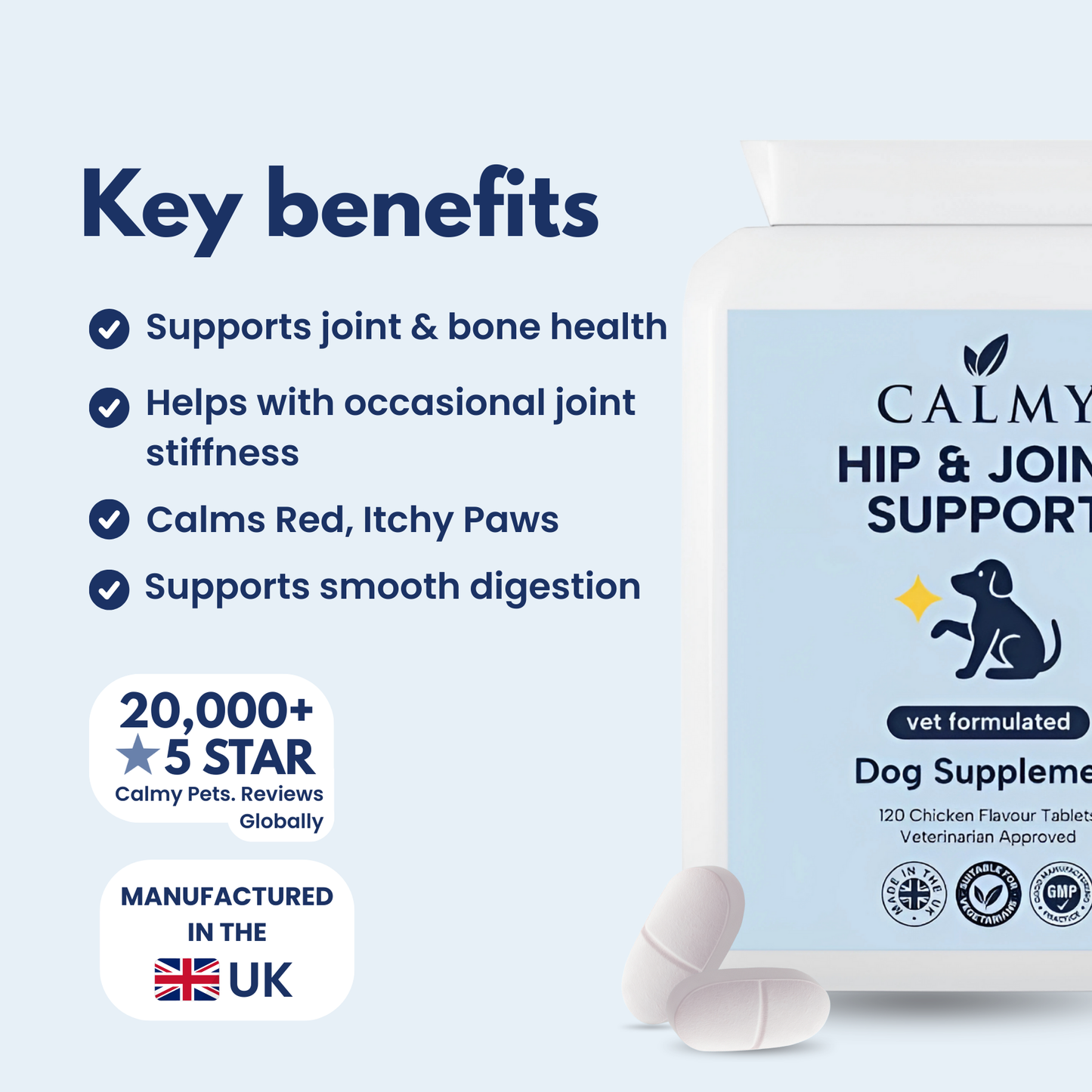 Calmy Hip & Joint Support